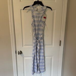 Linen midi dress